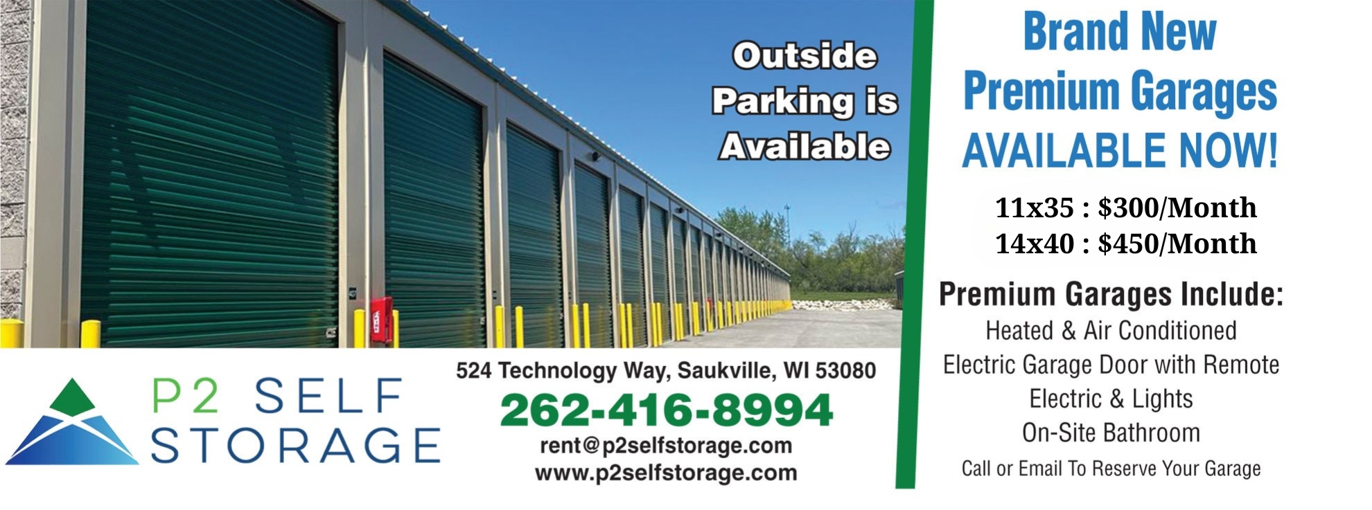 Repro Storage Unit Saukville Wisconsin Storage Units - P2 Self Storage